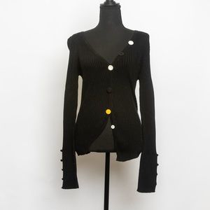 Jacquemus Black Ribbed Sweater